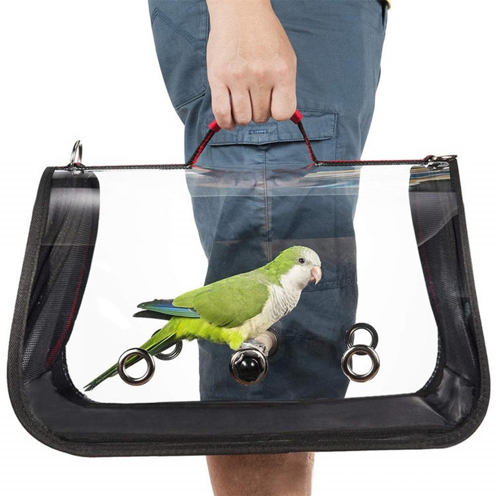 Bird Transparent Travel Take-out Breathable Parrot Handbag