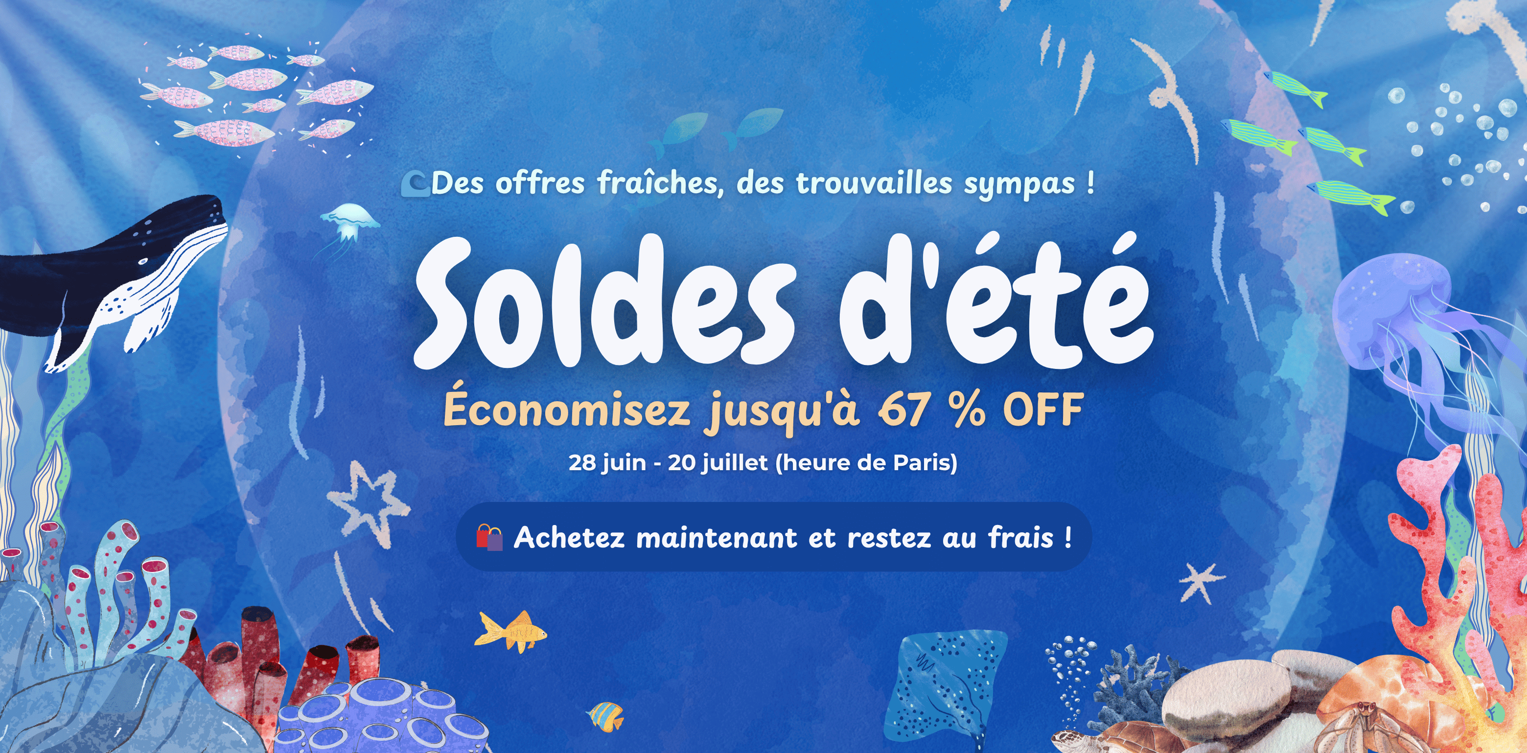 🌊Soldes d'été chez Journalsay : économisez jusqu'à 67 %🛒