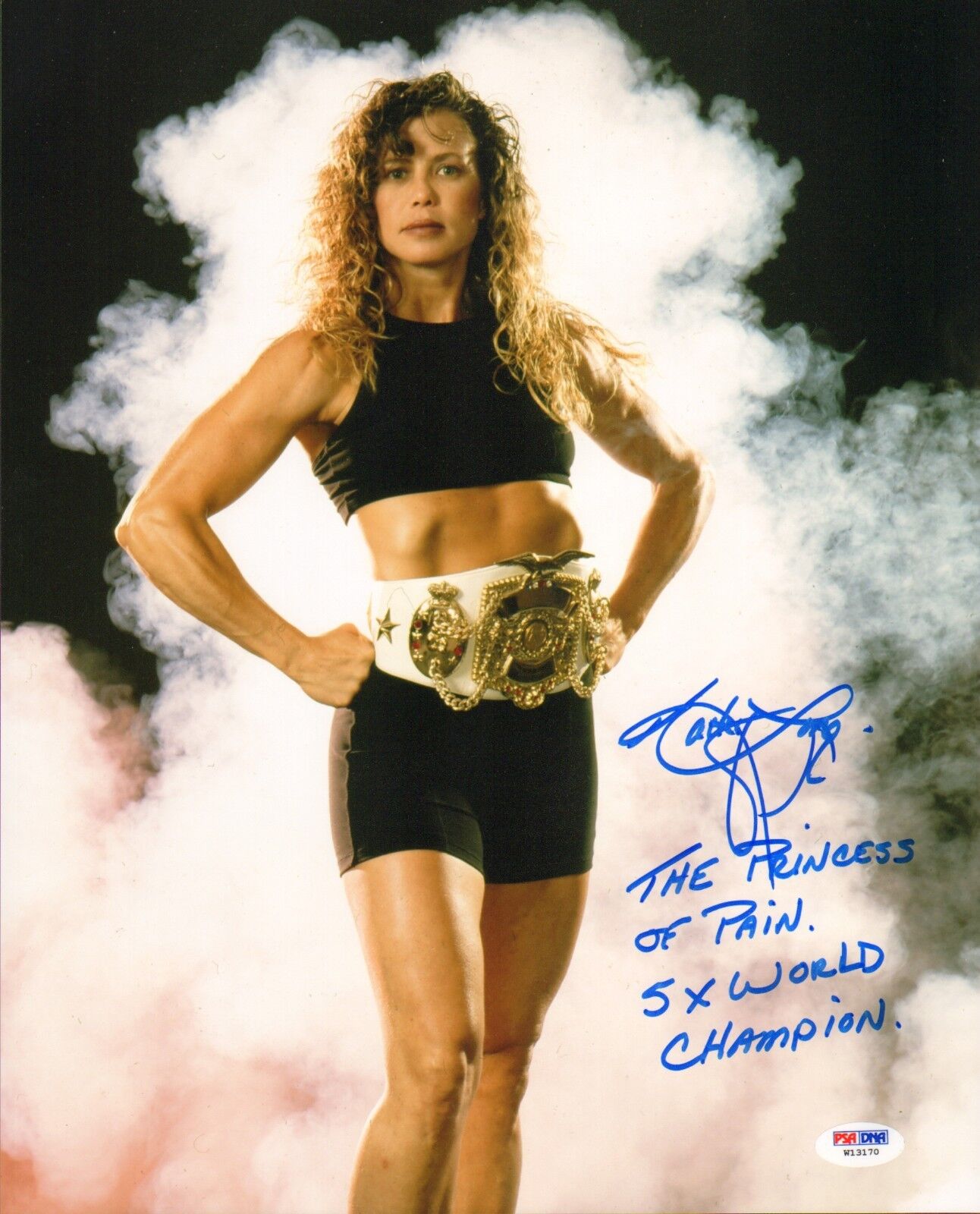 Kathy Long Signed 11x14 Photo Poster painting PSA/DNA COA World Champ Kickboxing Autograph UFC 1