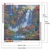 (50*50cm)Waterfall - Full Round Drill Diamond Painting