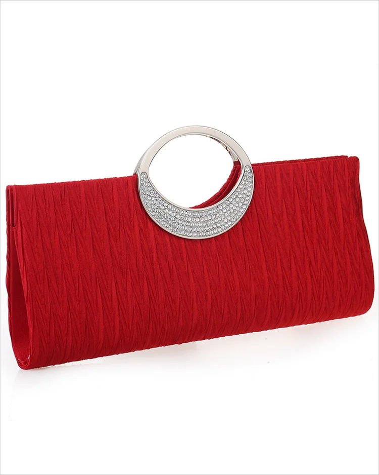 Ladies Fashion Diamond Evening Clutch