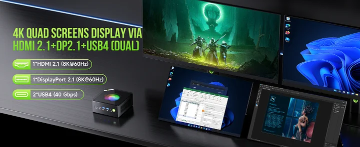 AMD Ryzen™ 9 8945HS -- NucBox K11
