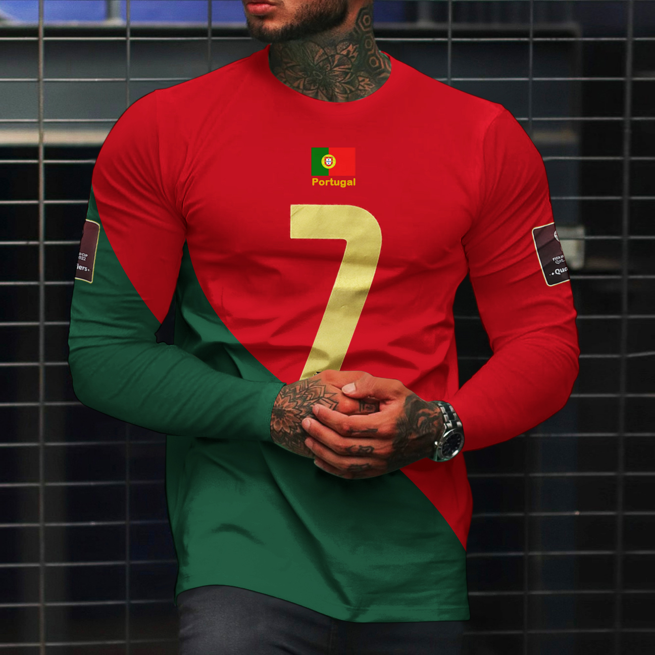 Portugal 2022/23 Season Fans Football Jersey