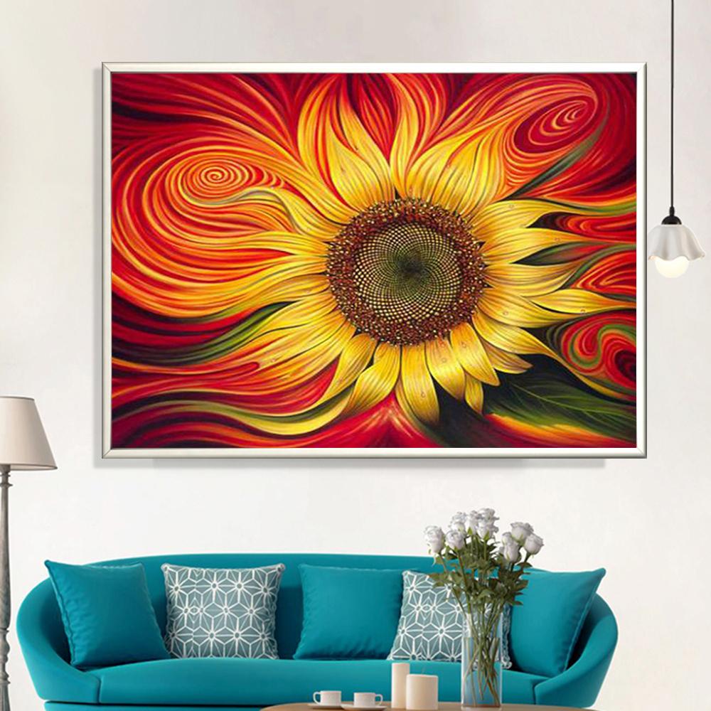 Sunflower | Full Square Diamond Painting Kits