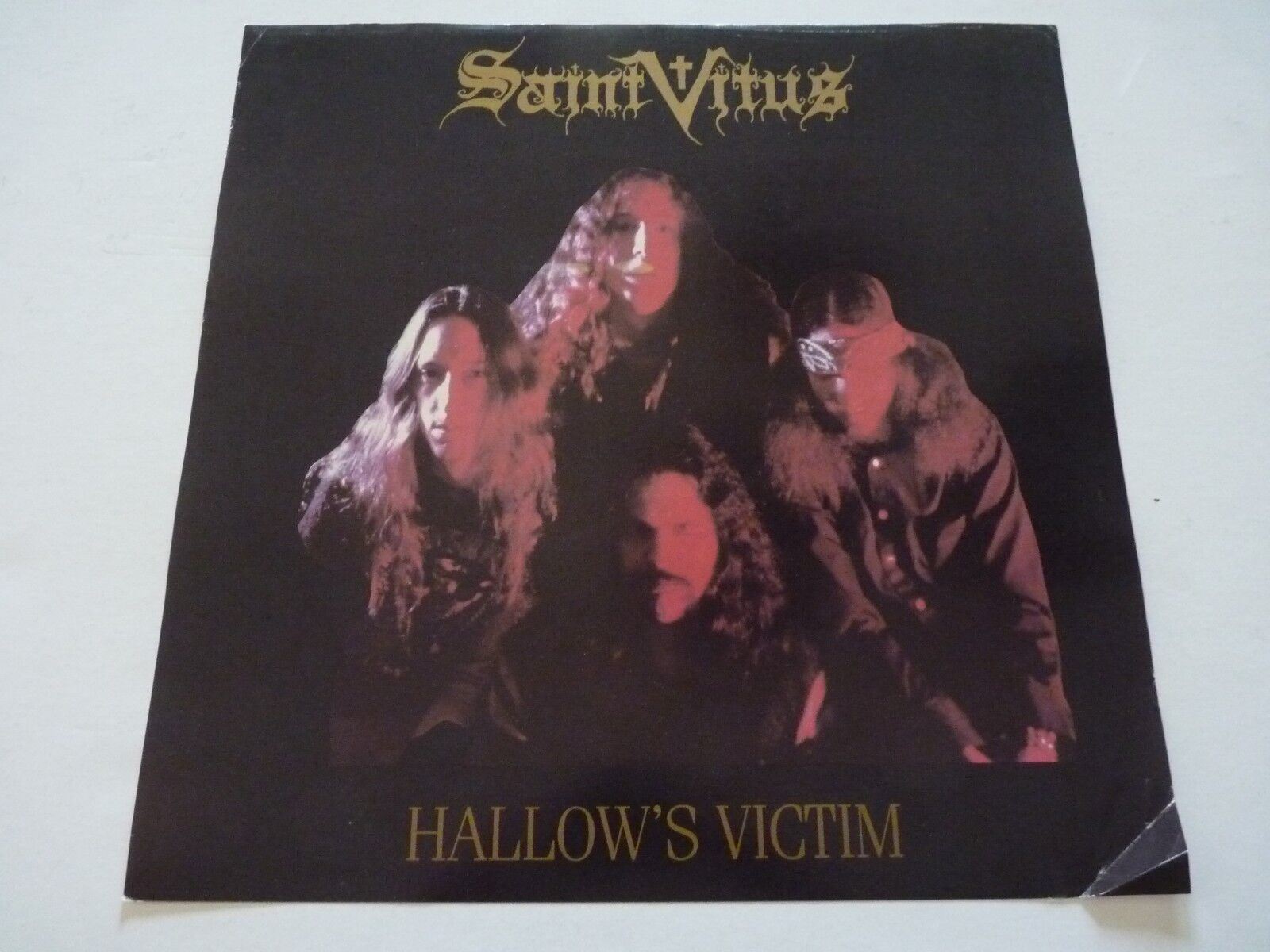 Saint Vitus Hallow's Victim LP Record Photo Poster painting Flat 12X12 PAPER Poster