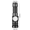 20W LED+COB High Power Flashlight Waterproof Zoomable Outdoor Bright Flashlight