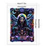 Halloween Skeleton-11CT Stamped Cross Stitch 45*65cm/17.72*25.59in(Big Size)