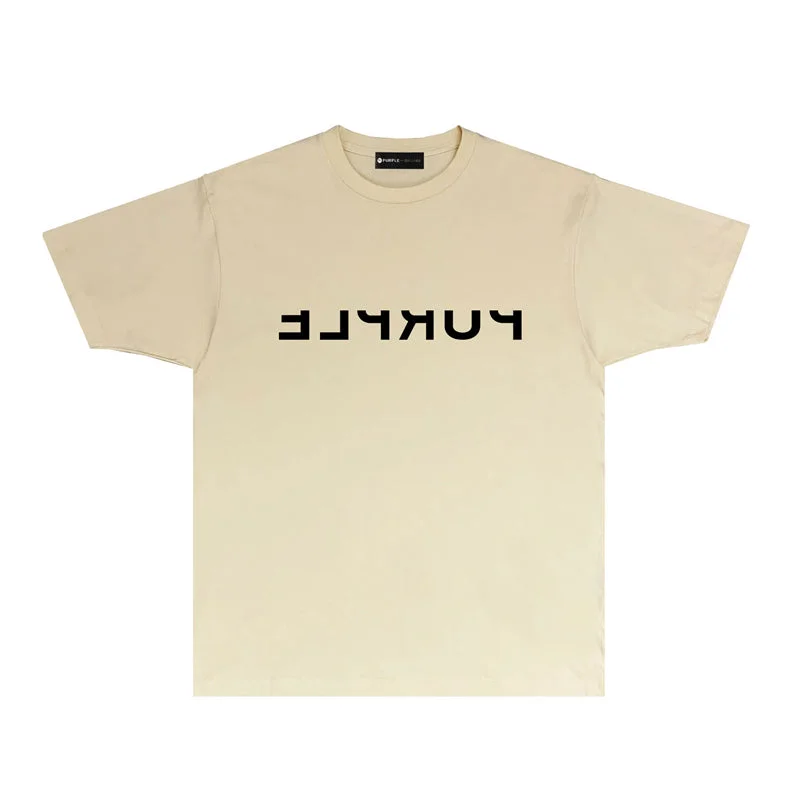 Purple 2023 new fashion T-shirt short sleeves