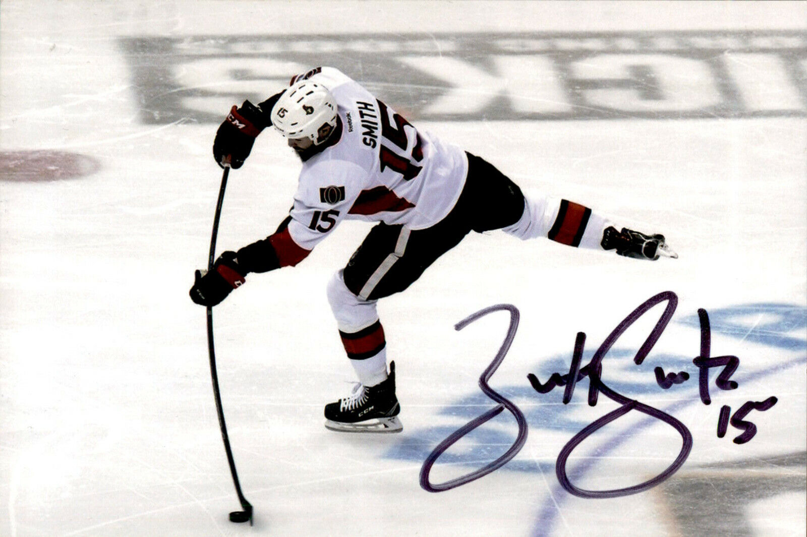 Zack Smith SIGNED autographed 4x6 Photo Poster painting OTTAWA SENATORS #2