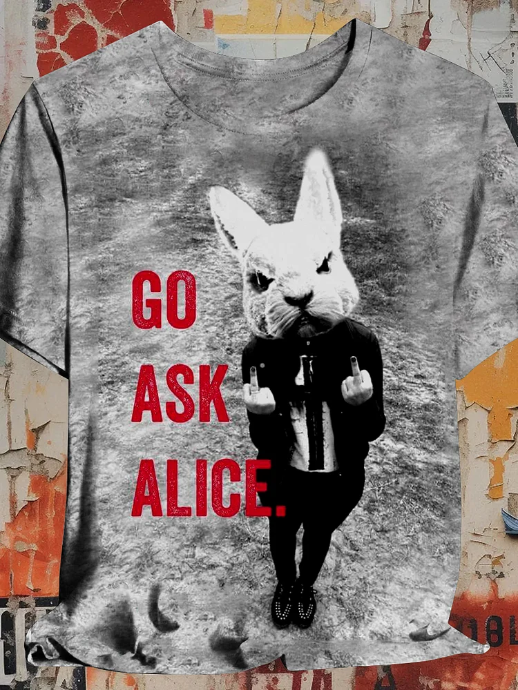 Teecade Teecade Go Ask Alice T-shirt