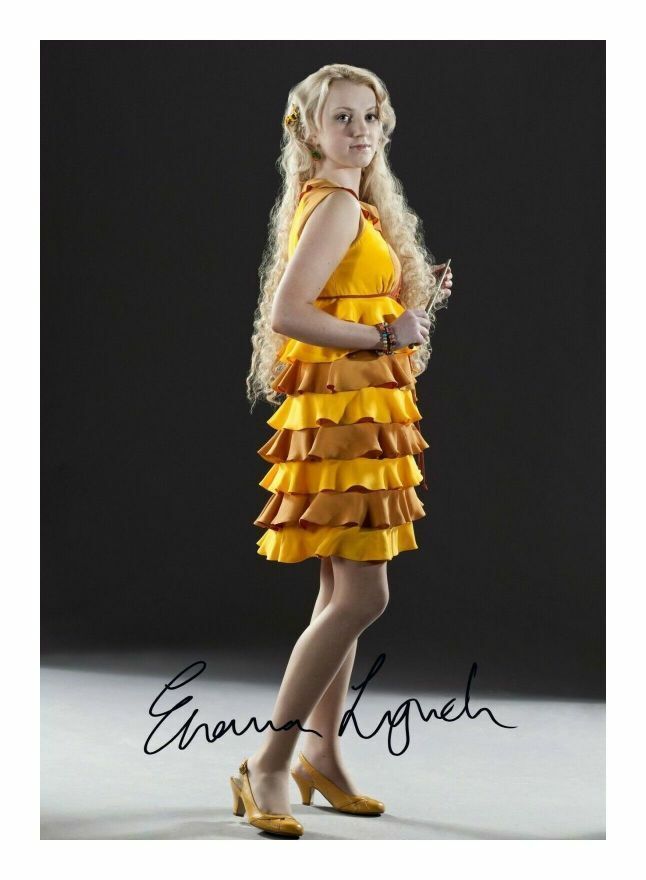 EVANNA LYNCH AUTOGRAPH SIGNED PP Photo Poster painting POSTER