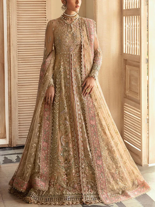 Mesh Sequin Embroidered Dress