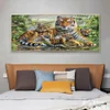 >SALE<Tiger Full Round Drill Diamond Painting DIY Embroidery Wall Art Home Decor
