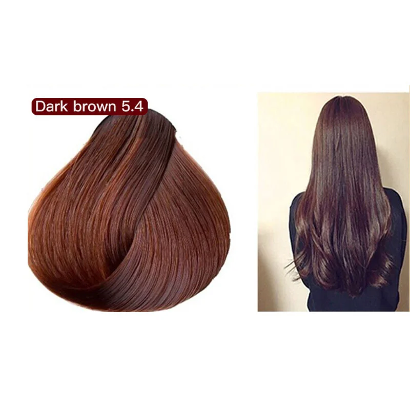 No Bleaching Natural Organic Permanent Hair Dye without Damage