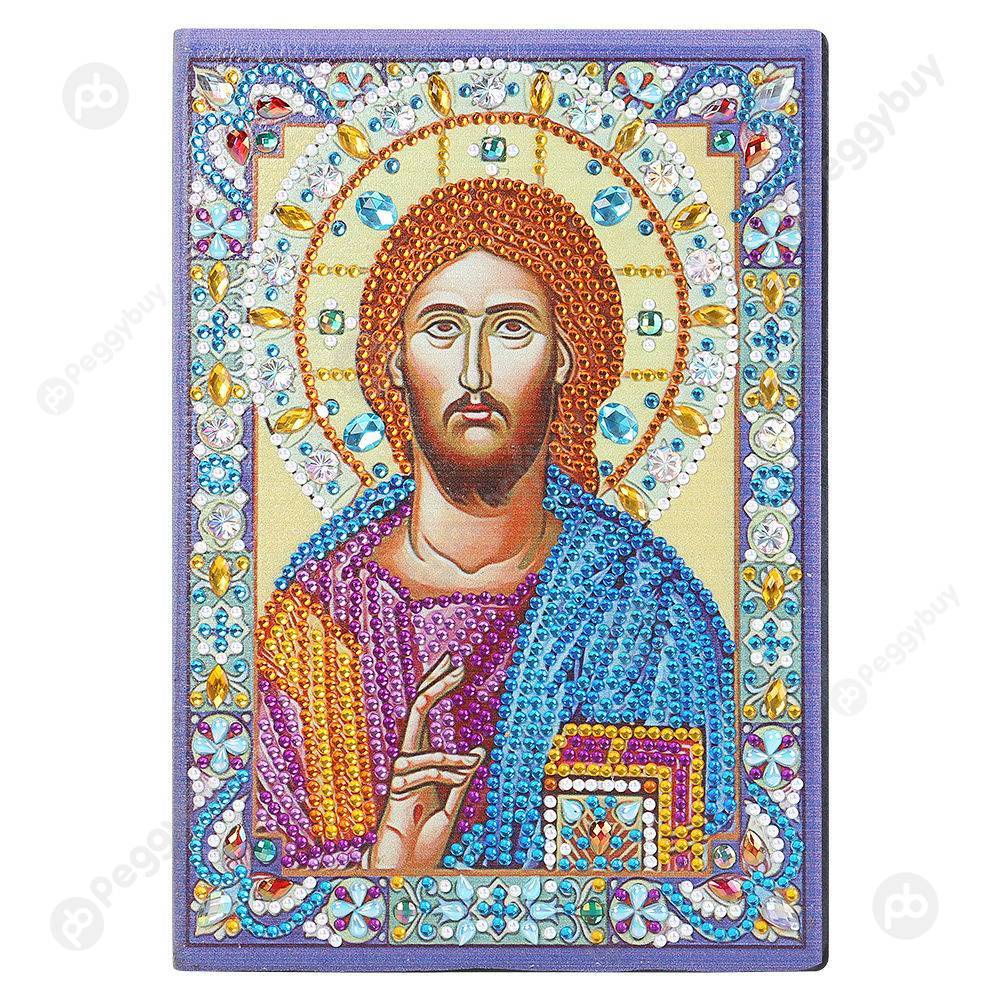 

Religion-DIY Creative Diamond 50 Pages A5 Notebook, 501 Original