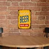 Ice Cold Beer - Vintage Metal Signs - 20*30cm - Warning