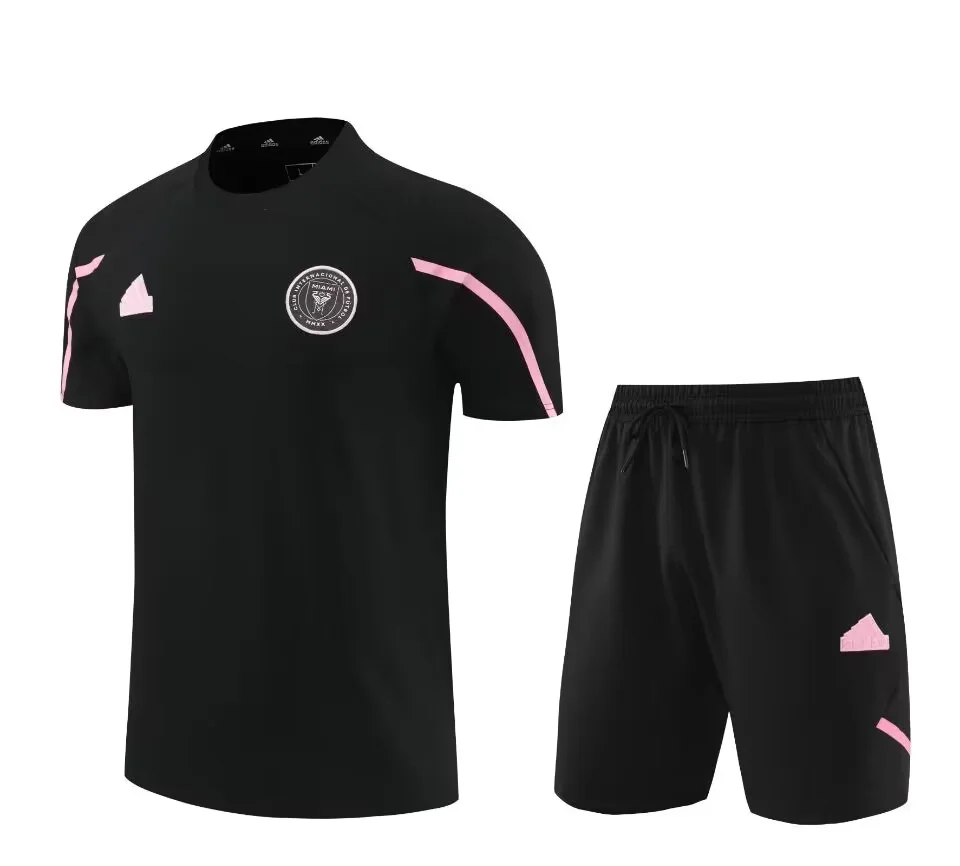 24/25 Miami Training Wear Kit Black Football Shirt Thai Quality