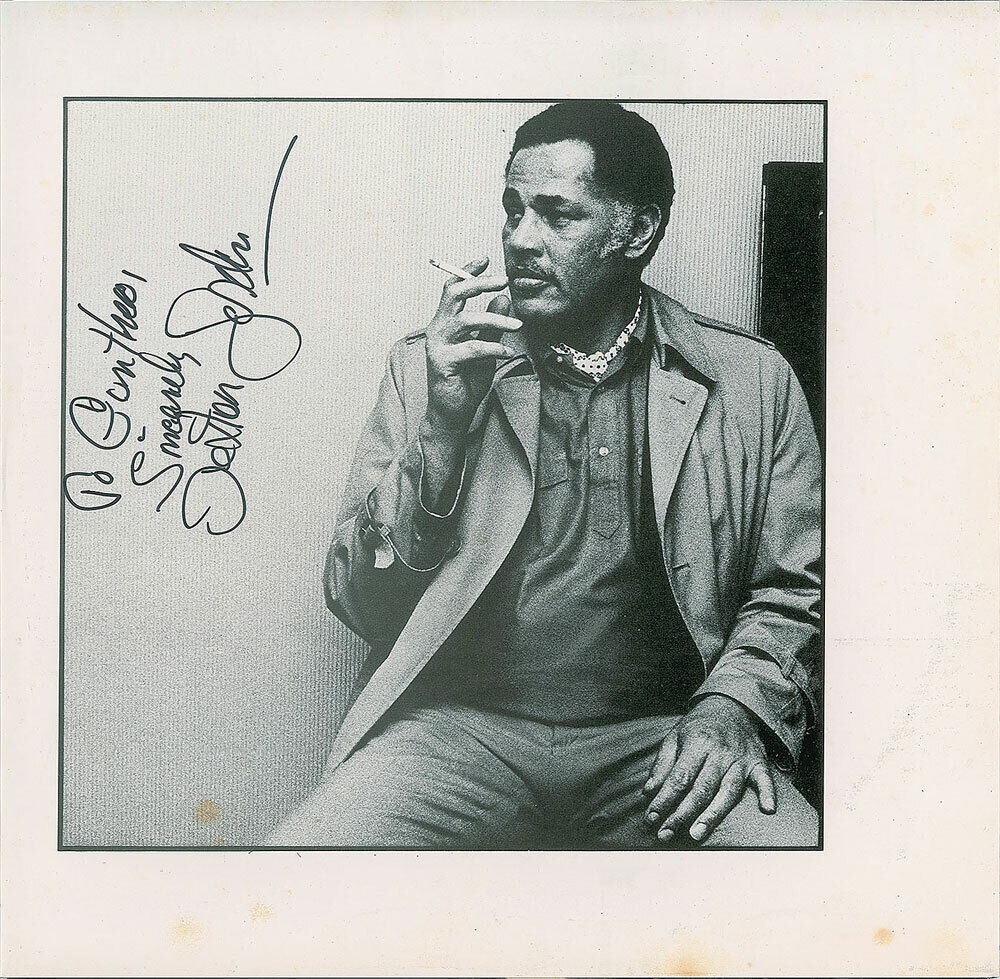 DEXTER GORDON Signed Photo Poster paintinggraph - Jazz Musician / Tenor Saxophonist - Preprint