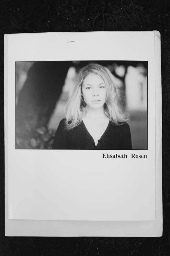 Elisabeth Rosen - 8x10 Headshot Photo Poster painting