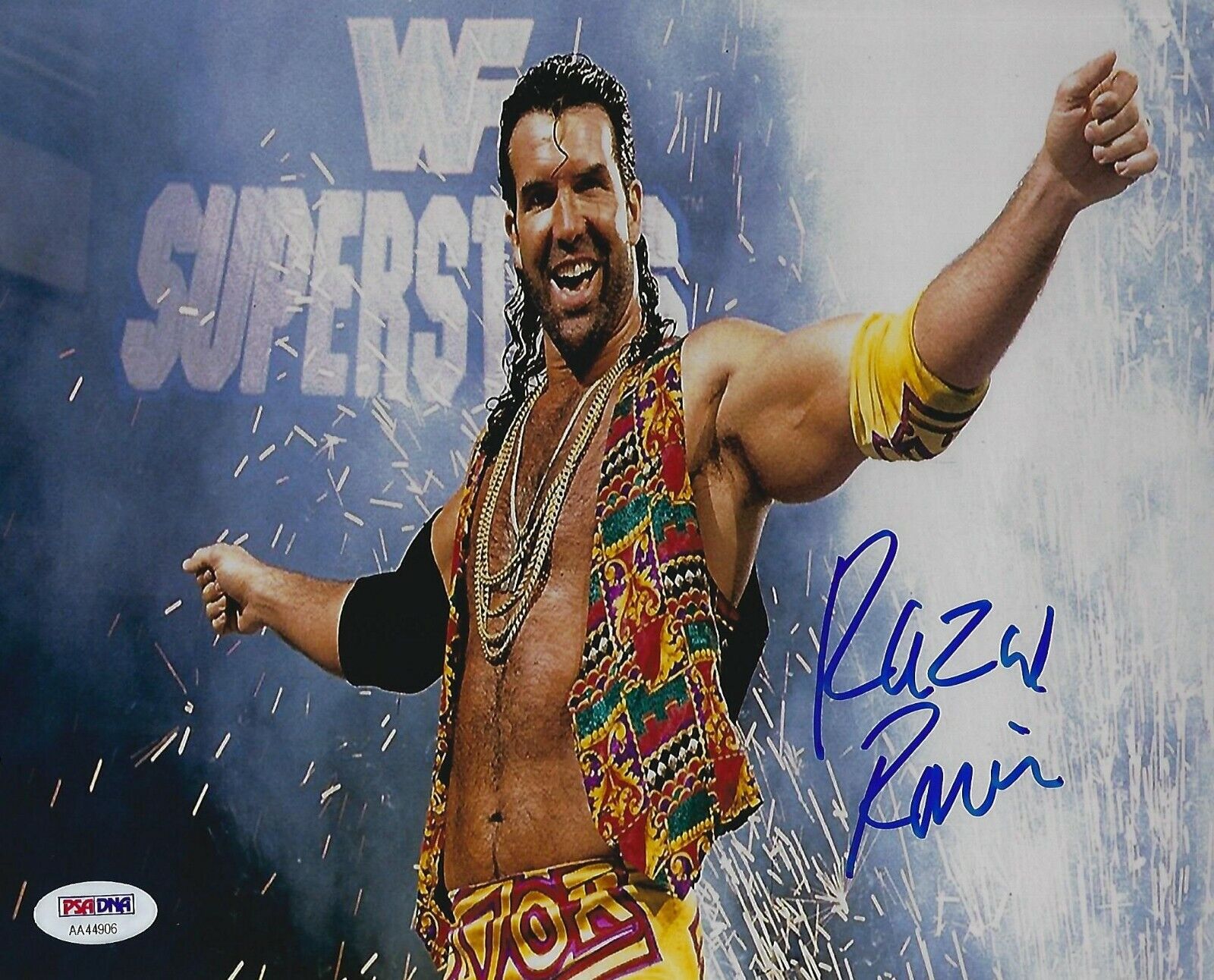 Razor Ramon Signed WWE 8x10 Photo Poster painting PSA/DNA COA Scott Hall Picture Autograph WCW 1