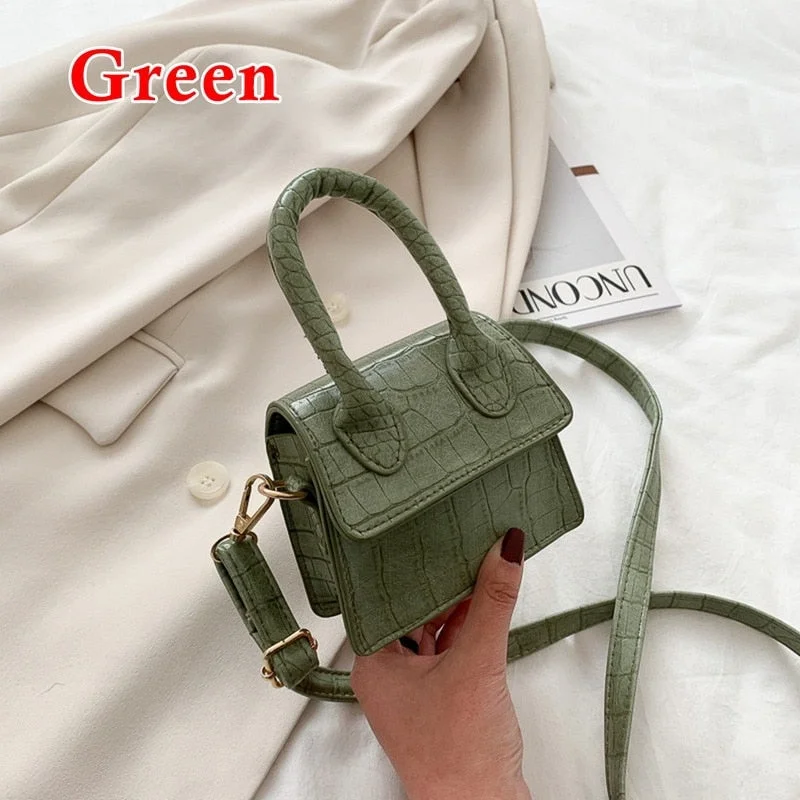 Transparent Jelly Chain Bags Pu Leather Crossbody Bags For Women 2021 Small Flap Shoulder Simple Bag Female Travel Handbags Girl