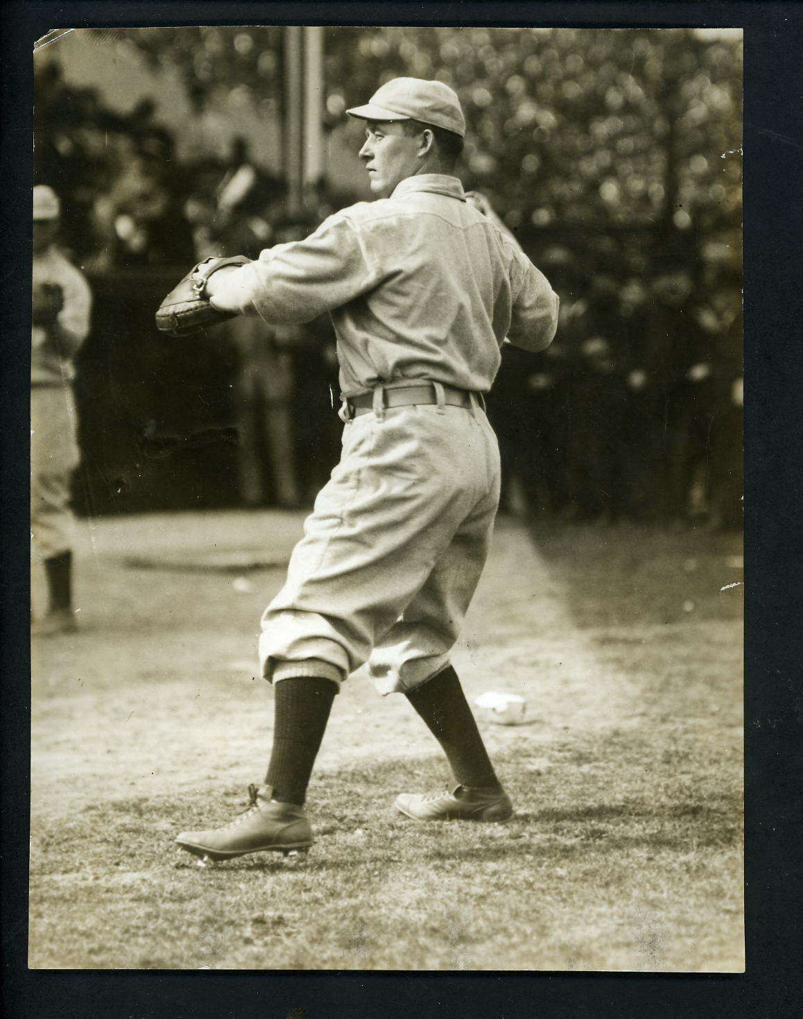 Bunny Madden circa 1910 Paul Thompson Press Original Photo Poster painting Boston Red Sox