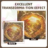 Diamond Painting -DIY Round Drill Heart-Shaped Beach Scene(40x40cm)