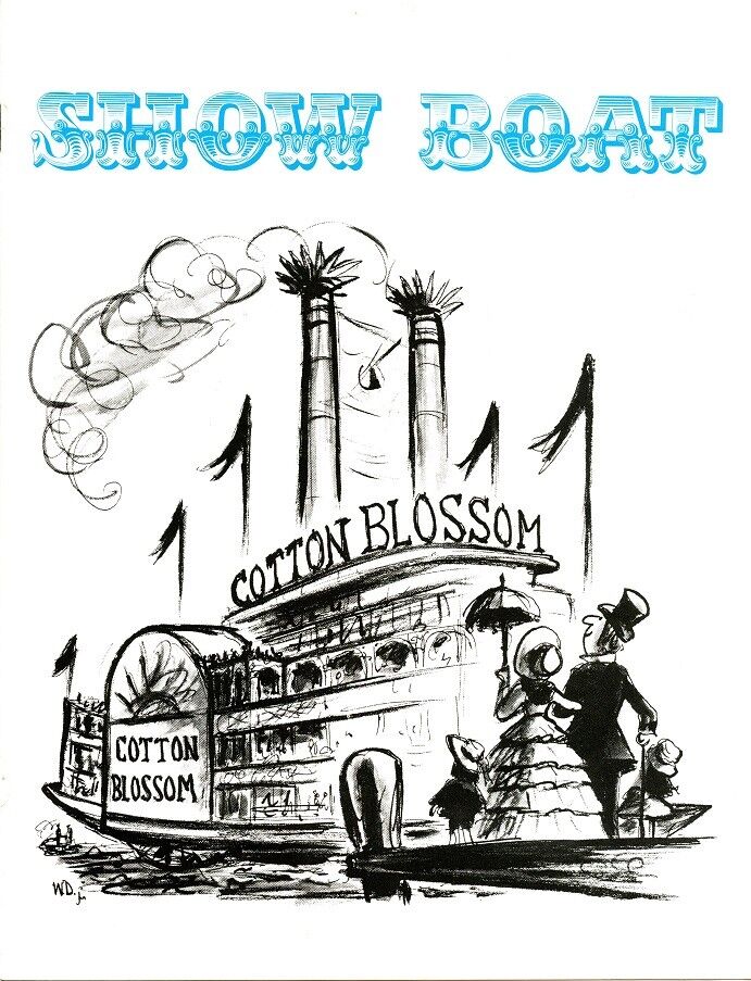 Show Boat Signed Program by MICKEY ROONEY