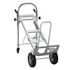 [US Local Warehouse] 2 in 1 Industrial Convertible Stair Climbing Car 1000 LBS Capacity Folding Hand Truck with Wheels for Transport & Moving