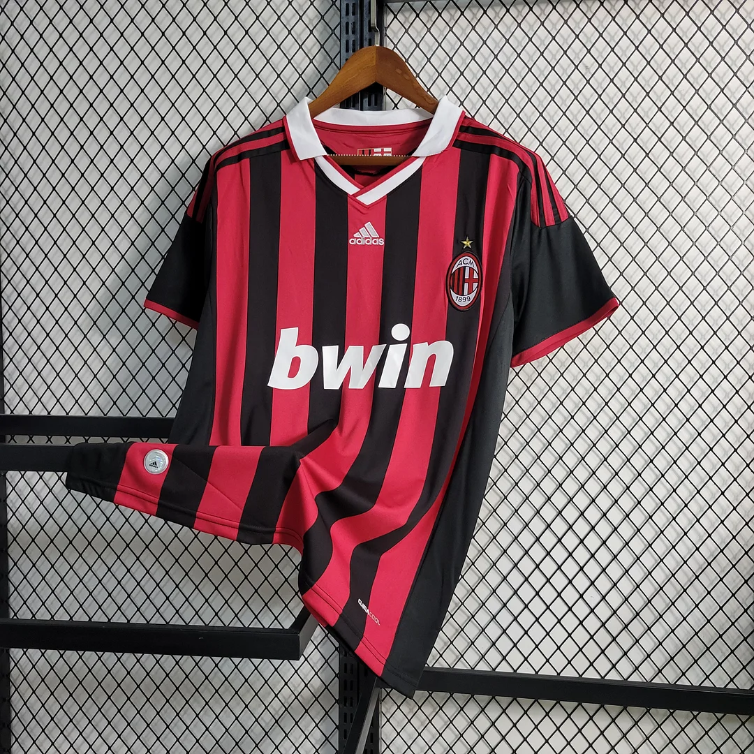 Retro 2009-2010 AC Milan Home Football Shirt Thai Quality