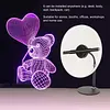 Handheld High-definition Naked-eye 3D Holographic Fan Screen