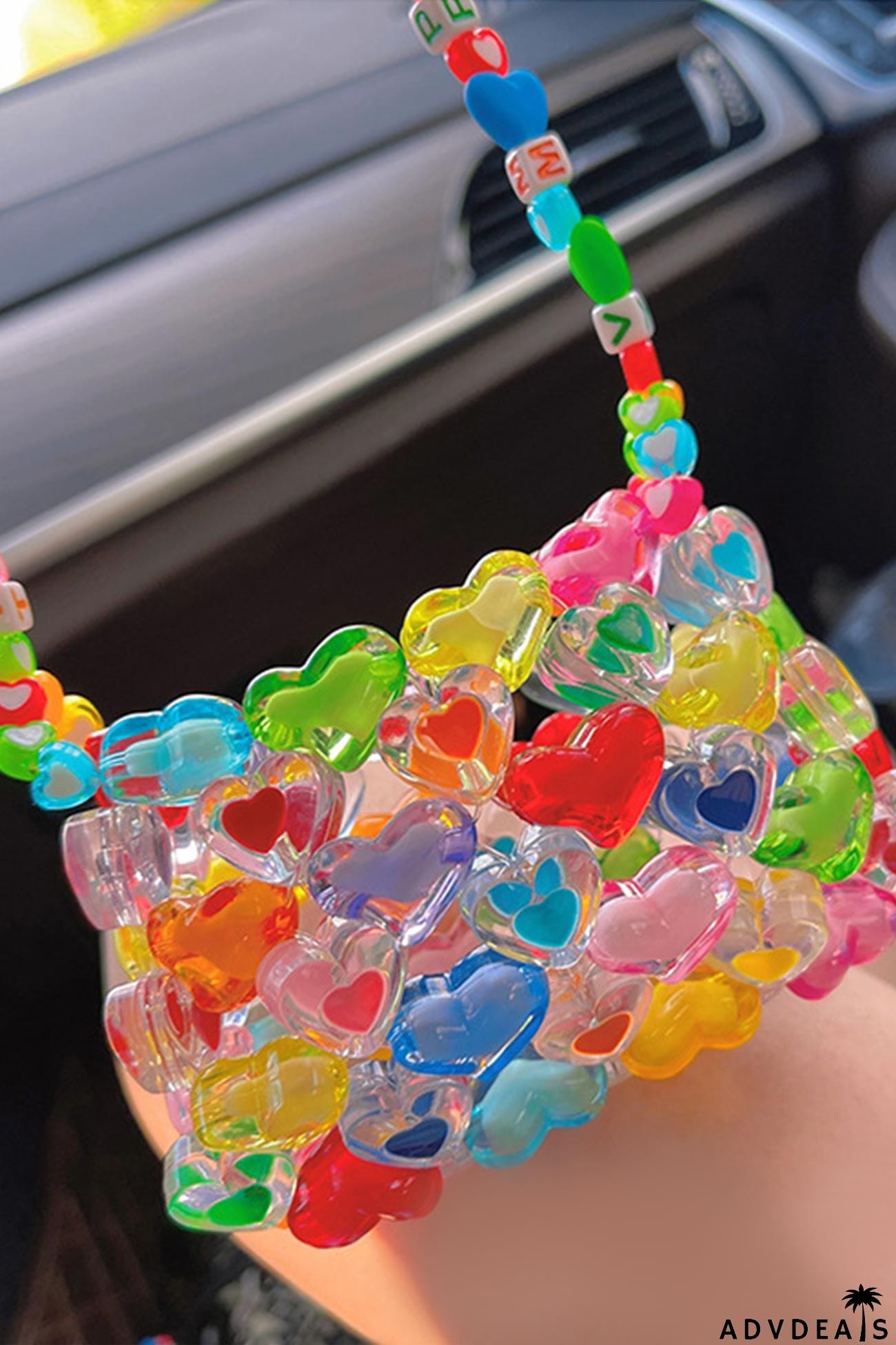 Jelly Love Handmade Beaded Bag