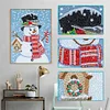 Diamond Painting-DIY Crystal Rhinestone Snowman