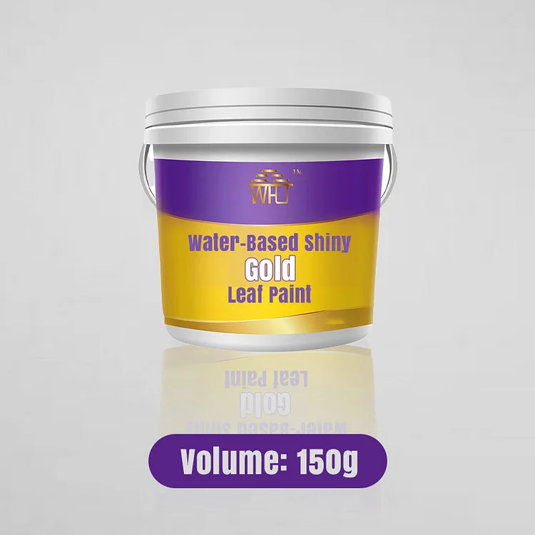 Water-Based Shiny Gold Leaf Paint