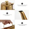 Stainless Steel Cold Water Kettle Large Capacity Wide Mouth for Coffee Tea Juice
