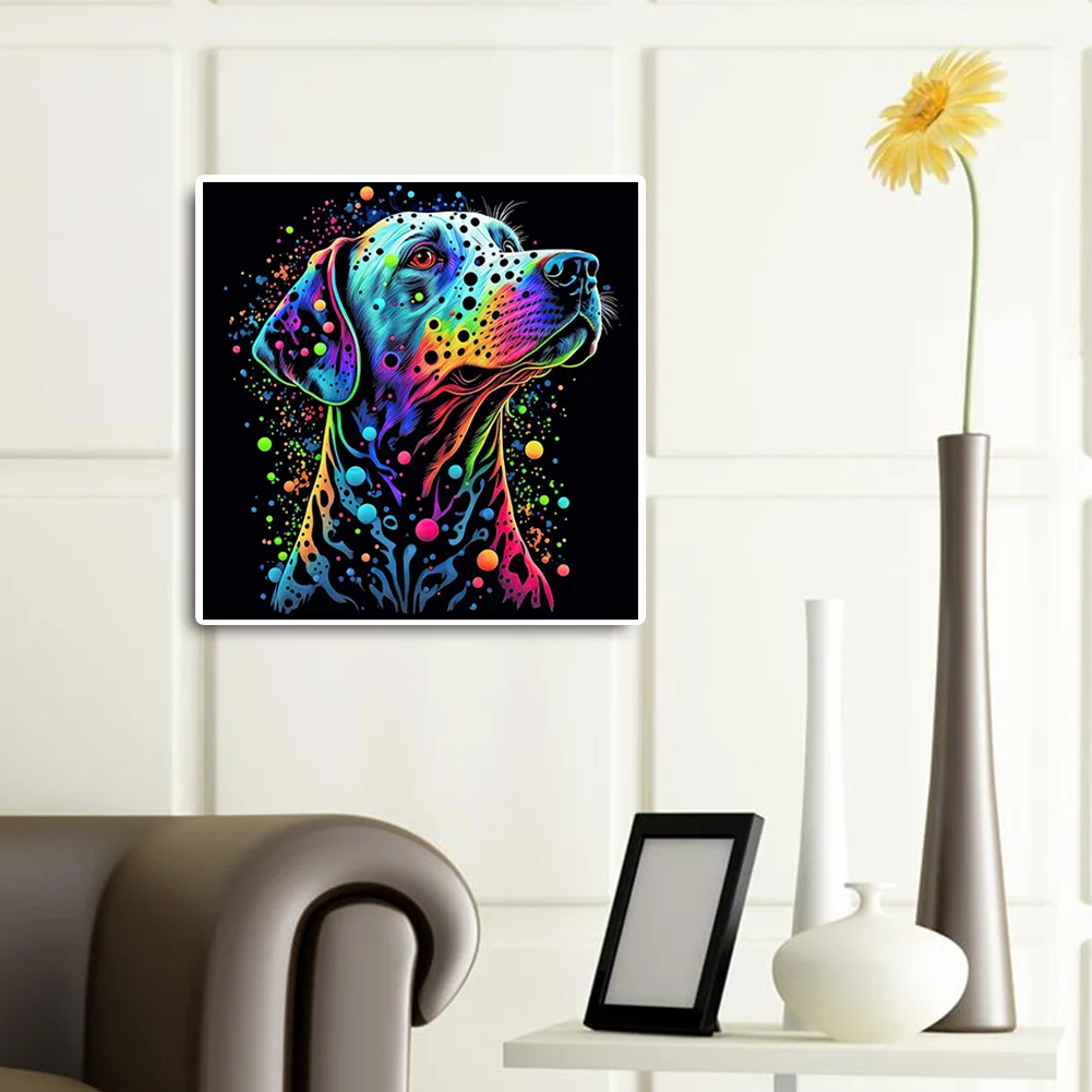 Diamond Painting - Full Round Drill - Dog(30*30cm)