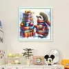 Christmas Hedgehog-11CT Stamped Cross Stitch 40*40cm/15.75*15.75in