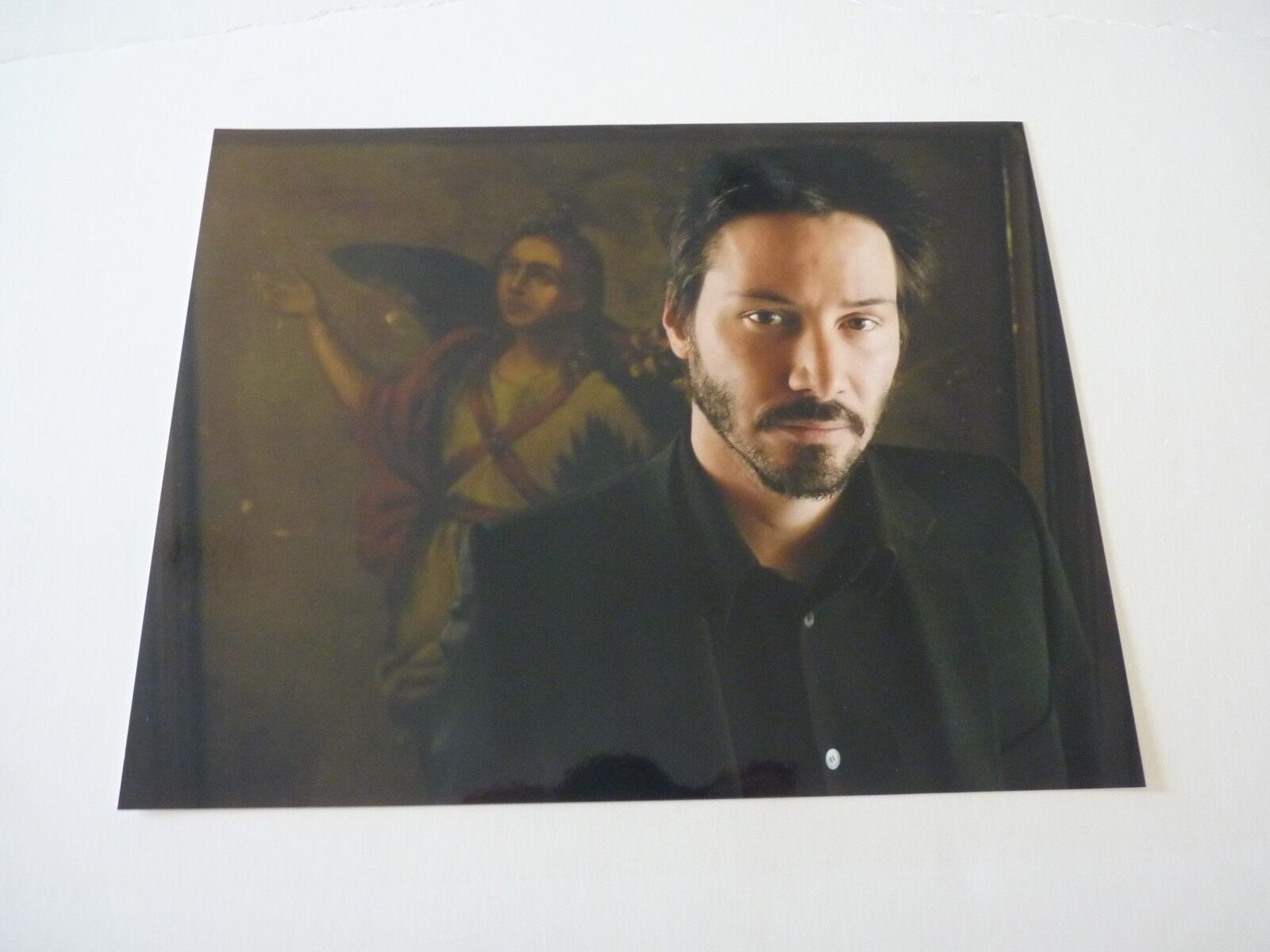 Keanu Reeves Movie Actor Sexy 8x10 Color Promo Photo Poster painting