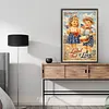 Diamond Painting -DIY Round Drill Independence Day Land that Love(60*40CM)