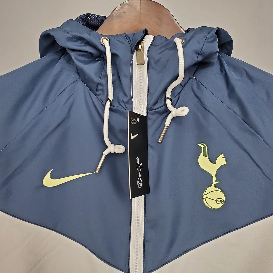 2021/2022 Tottenham Jersey Windbreaker Blue-White