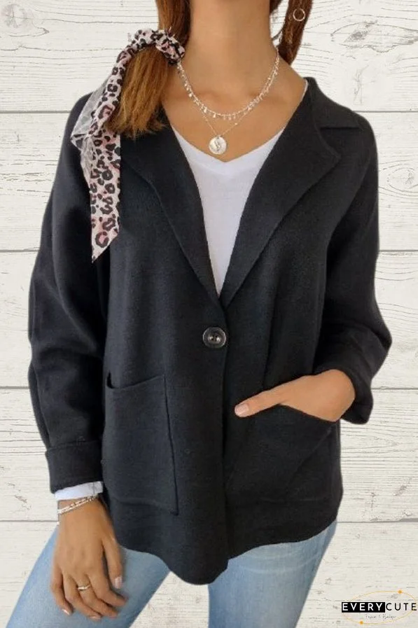 Woven Blazer Jacket