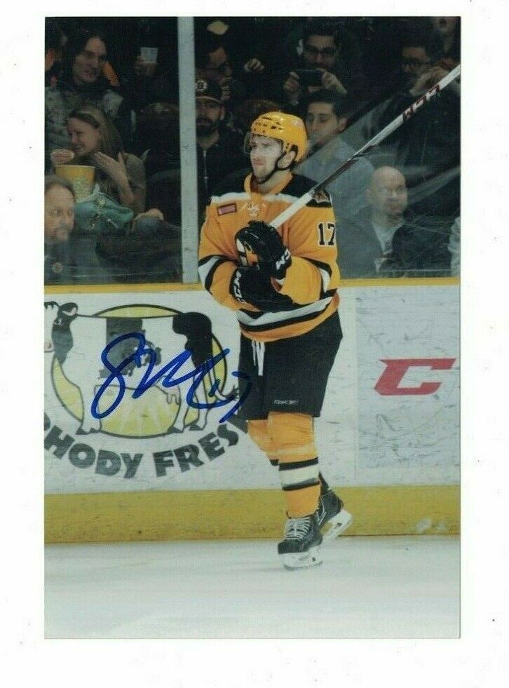 Seth Griffith Providence Bruins Signed 4x6 Hockey Photo Poster painting W/Our COA