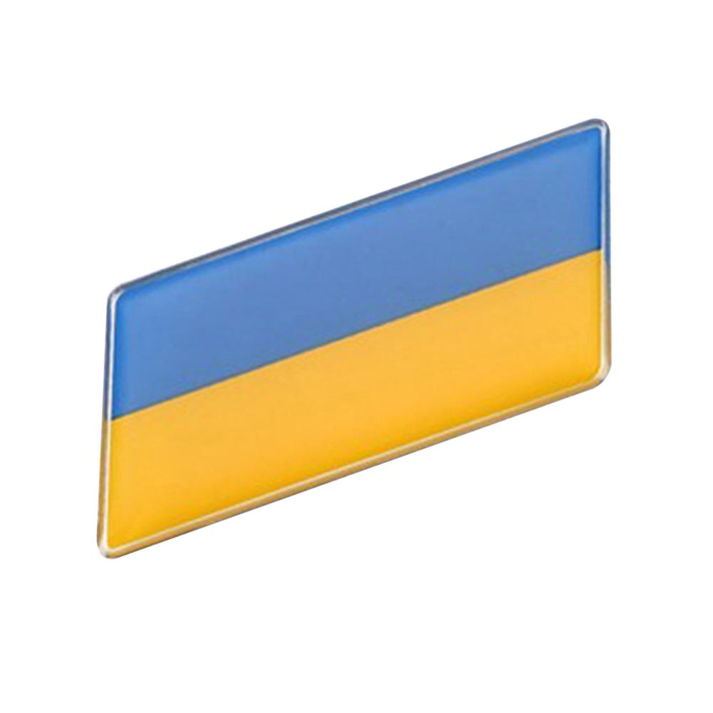 

Ukraine Flag Sticker Emblem Badge Ukraine Motorcycle Car Body Decal Decor, 501 Original
