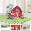 (US Only)Acrylic 2D Flat Print Farm DIY Diamond Painting Tabletop Ornaments Kit Decor