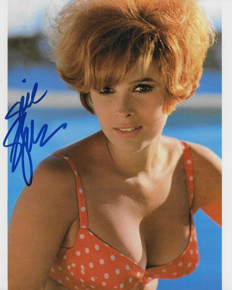 Jill St. John Original Autographed 8X10 Photo Poster painting #9 - Bond 007