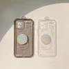 Over The Moon Transparent Phone Cases for iPhone 7-14