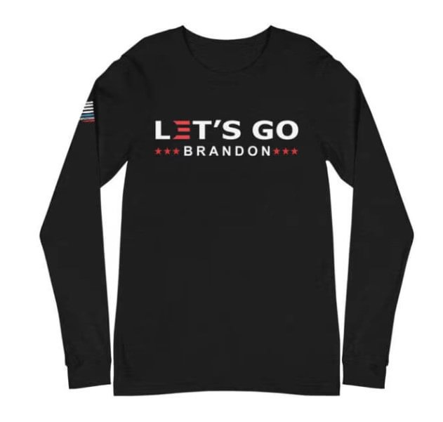 Let's Go Brandon Red Star Long Sleeve Shirts