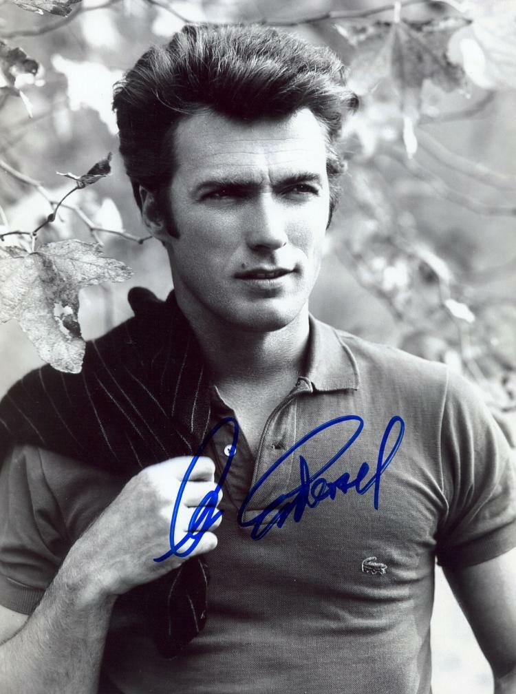 CLINT EASTWOOD Signed Photo Poster paintinggraph - Film Star Actor - preprint