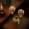 Outdoor gas lamp 3D fireworks glass cover gas lamp glass cover