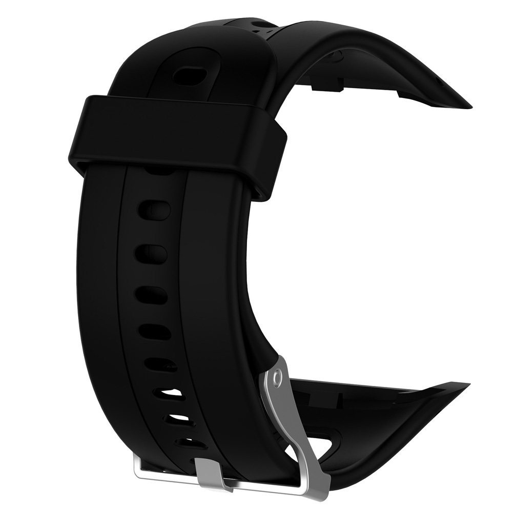 

Female Edition Silicone Watchband Replacement for Garmin Forerunner 10/15, Black, 501 Original